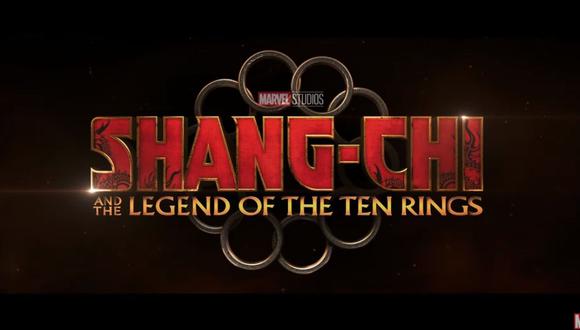 Mira el primer póster de "Shang-Chi y la Leyenda de los Diez Anillos". (Foto: Captura YouTube).