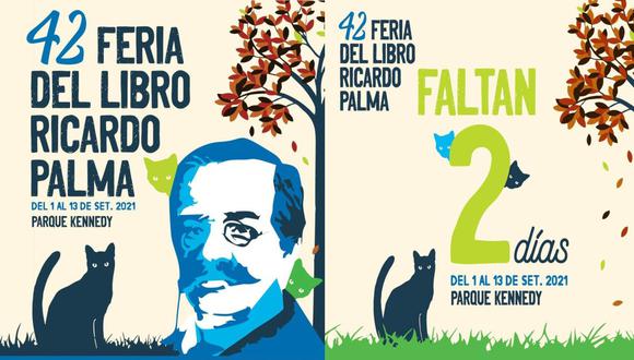Feria del Libro Ricardo Palma: La edición 42 del evento será presencial en el Parque Kennedy. (Foto: CPLibro)