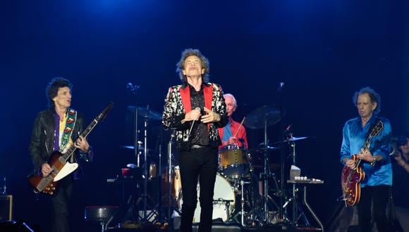 The Rolling Stones en una de sus presentaciones en el Hard Rock Stadium  de Miami. (Foto: AFP)