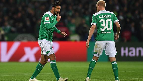 DT de Werder Bremen explica por qué Claudio Pizarro no es titular
