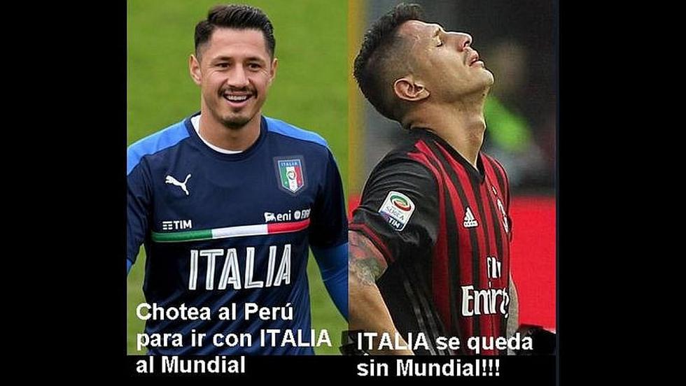 Italia es víctima de memes tras no clasificar a Rusia 2018