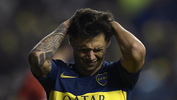Zárate, surgido en Vélez, llegó a Boca Juniors en julio de 2018 y actualmente es compañero de Carlos Zambrano. (Foto: AFP)