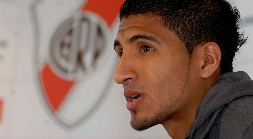 Ballón: "En River todo es  es grandísimo y me siento muy bien, espero ser llamado a mi selección con mi trabajo aquí"