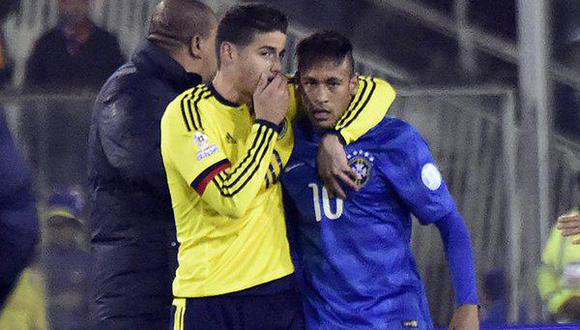 Copa América 2015: ¿Qué le dijo James Rodríguez a Neymar? [VIDEO]