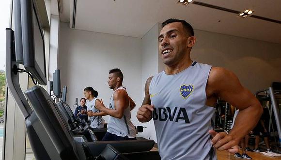 Carlos Tévez ya entrena con Boca Juniors [FOTO]