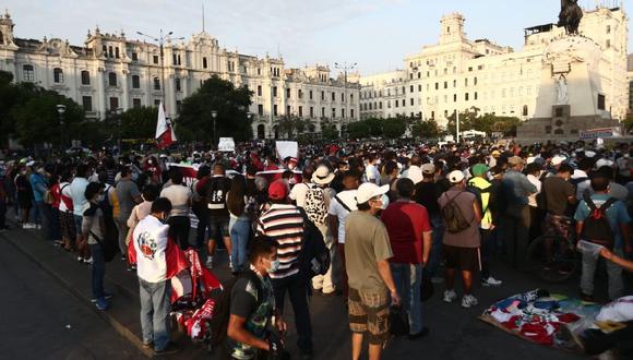 La plaza San Martín ha sido sede de diversas manifestaciones ciudadanas. (Jesús Saucedo/ GEC)