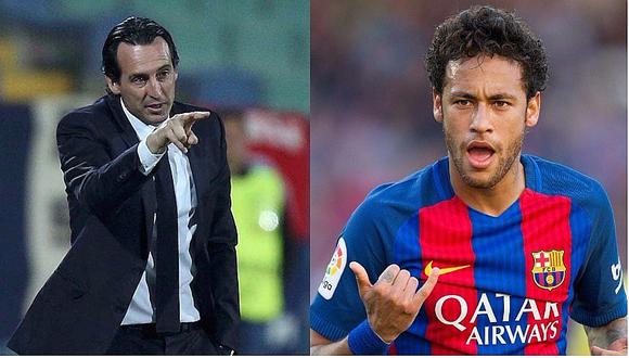 Neymar: Técnico del PSG habla sobre posible fichaje de crack del Barcelona