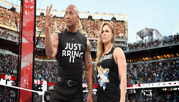 Ronda Rousey: ¿Peleará en WrestleMania 32 juntó a La Roca? [VIDEO]