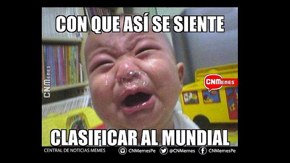 Los divertidos memes que dejaron la clasificación de Perú a Rusia 2018