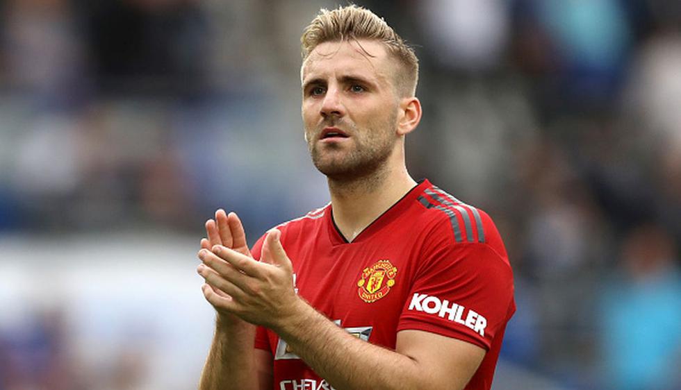 Luke Shaw. (Foto: AFP)