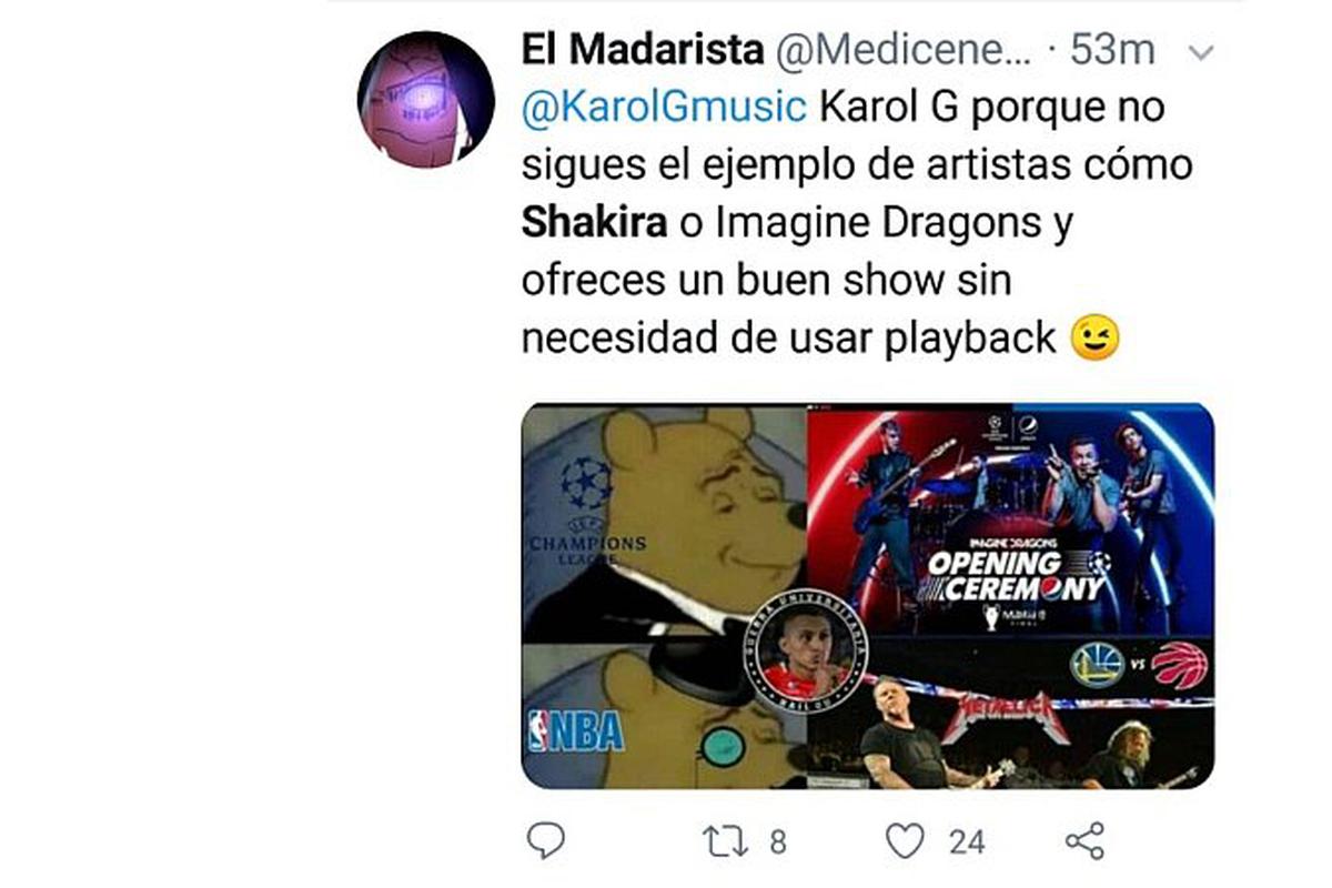 Copa America 2019 En Vivo Hinchas Piden A Shakira Tras Pobre Presentacion De Karol G Fotos Copa America El Bocon