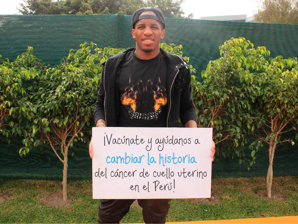 Selección Peruana apoyó campaña contra el cáncer de cuello uterino