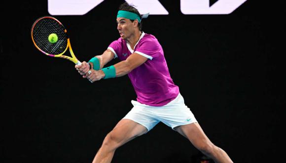 Rafael Nadal ganó el Australian Open y acumula 21 títulos de Grand Slam. | Foto: EFE.