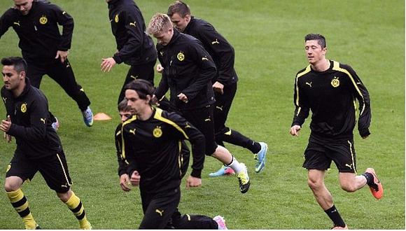 El entreno del Dortmund previo a encuentro ante el Real Madrid [VIDEO]