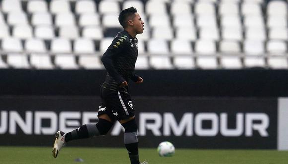 Alexander Lecaros lleva 11 partidos con dos derrotas, dos empates y siete derrotas. (Foto: Botafogo)