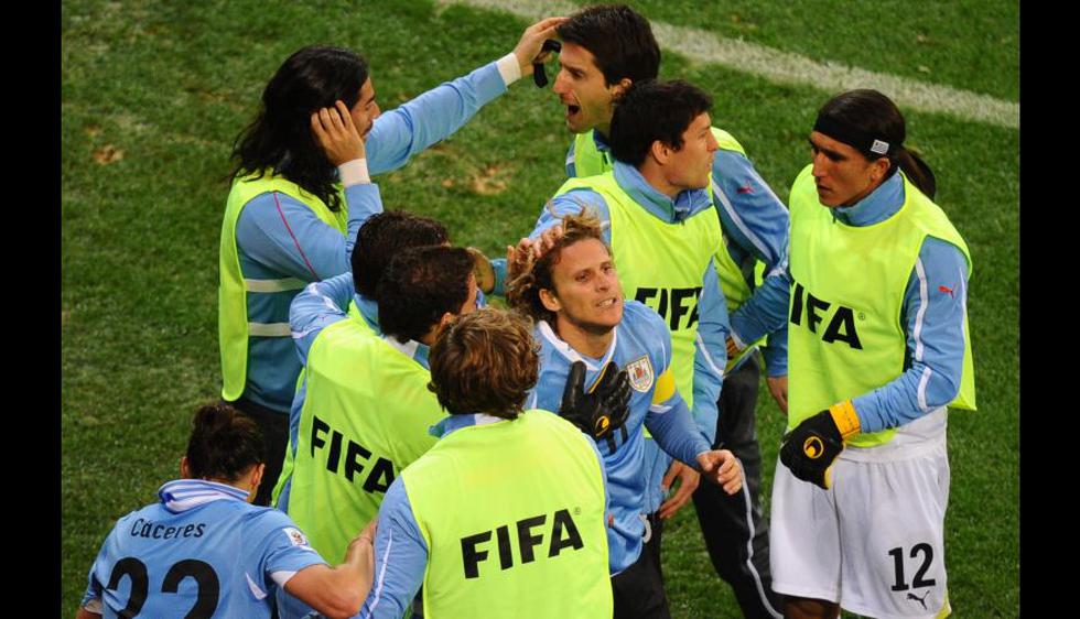 Uruguay terminó en el cuarto lugar en el Mundial Sudáfrica 2010 tras perder ante Alemania. (Foto: AFP)