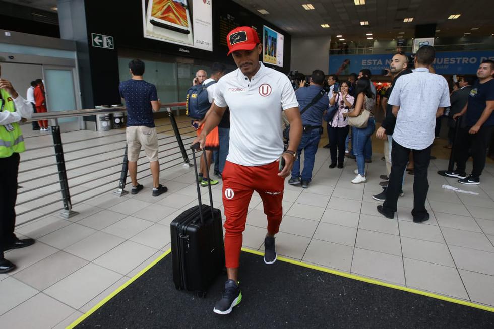Universitario de Deportes llegó a Lima para preparar su partido de presentación en la 'Noche Crema'. Fotos: Jesús Saucedo / GEC
