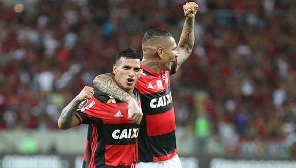Guerrero y Trauco en la lista de Flamengo para enfrentar a Santos
