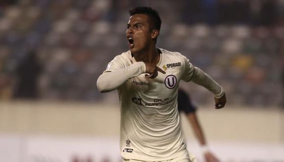 Anthony Osorio marcó el segundo gol de Universitario ante Ayacucho FC | Foto: Giuliano Buiklece