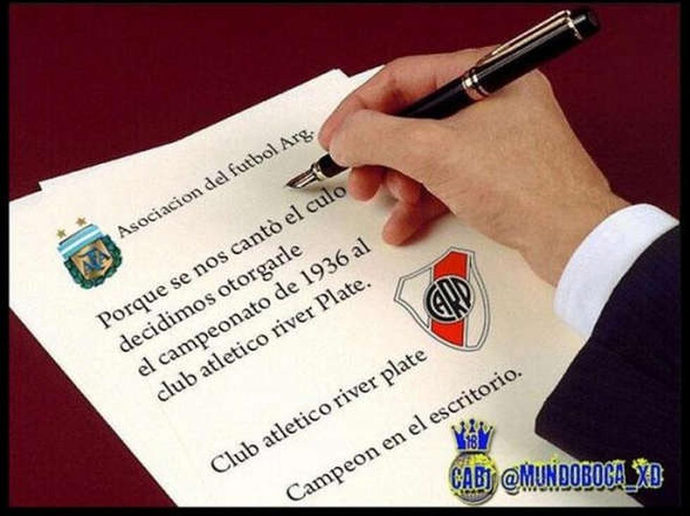 Hinchas de Boca Juniors se burlan del título de River Plate con divertidos Memes