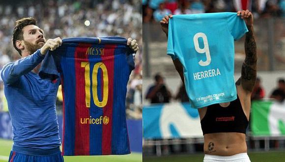 Emanuel Herrera y el récord que comparte con Lionel Messi