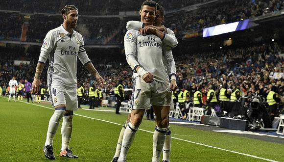 Real Madrid ganó 3-0 a la Real Sociedad en el Santiago Bernabéu 