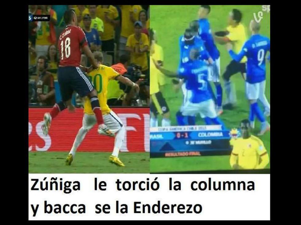 Copa América 2015: Mira los 'memes' de la bronca entre Neymar y Bacca [FOTOS]