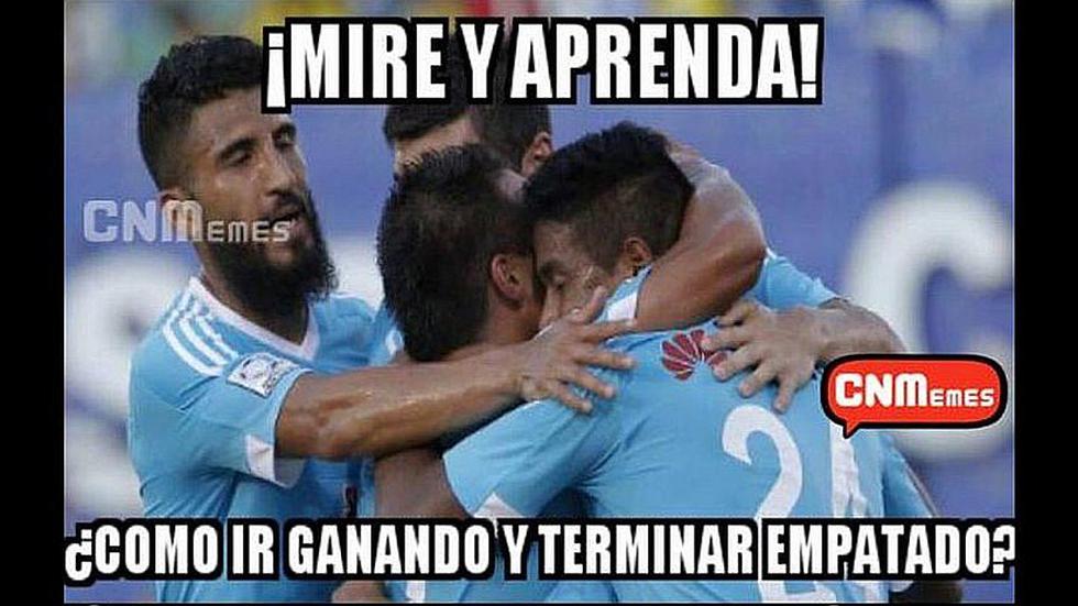 Sporting Cristal empató ante Municipal y es víctima de estos memes [FOTOS]