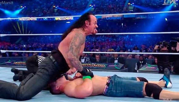WrestleMania 34: The Undertaker volvió a pelear y derrotó a John Cena