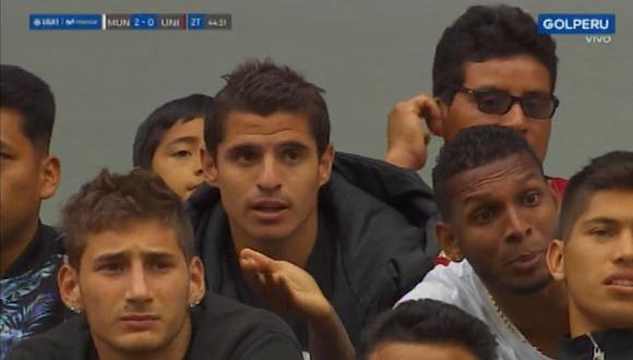 Universitario | Aldo Corzo y la reacción desde la tribuna ante la goleada edil en el Nacional [VIDEO]