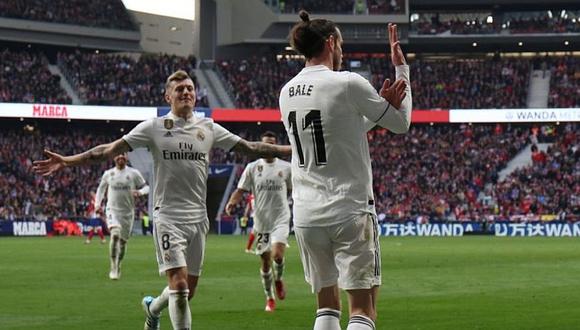 Sancionarían a Gareth Bale por su celebración ante Atlético Madrid