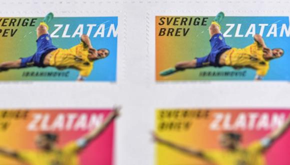 Suecia: Se vendieron 5 millones de sellos postales de Zlatan Ibrahimovic en un solo día