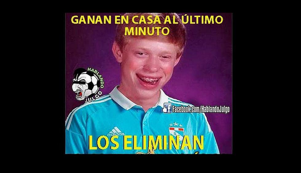 ¡A reír! Sporting Cristal es víctima de memes en redes sociales tras eliminación ante Atlético Grau | FOTOS