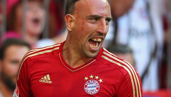 Champions League: Bayern Munich no contará con Franck Ribery para partido contra Manchester City