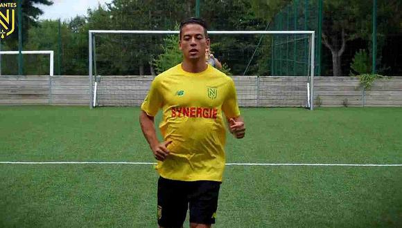 Cristian Benavente fue convocado por Nantes para el partido frente al Lyon