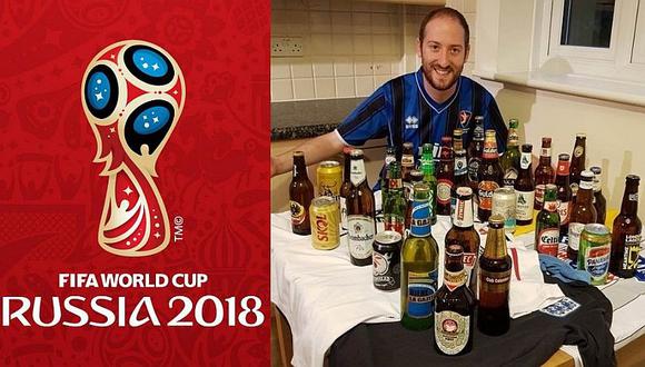 Hincha inglés eligió esta cerveza peruana para ver Rusia 2018