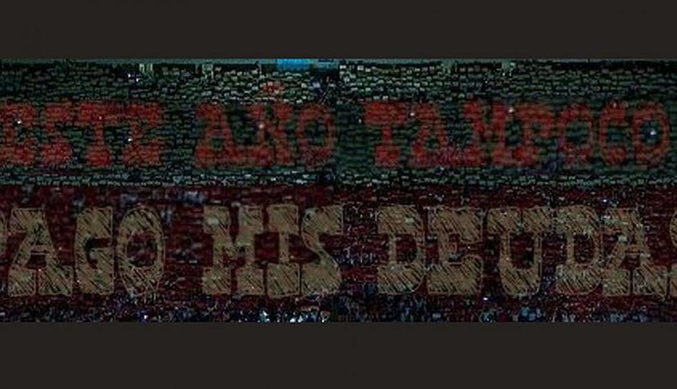 Noche crema: Los divertidos memes que dejó el mosaico de hinchas cremas