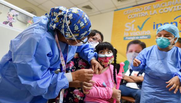 Vacunación de menores de 5 a 11 años inició el 24 de enero. (Foto: INSN San Borja)