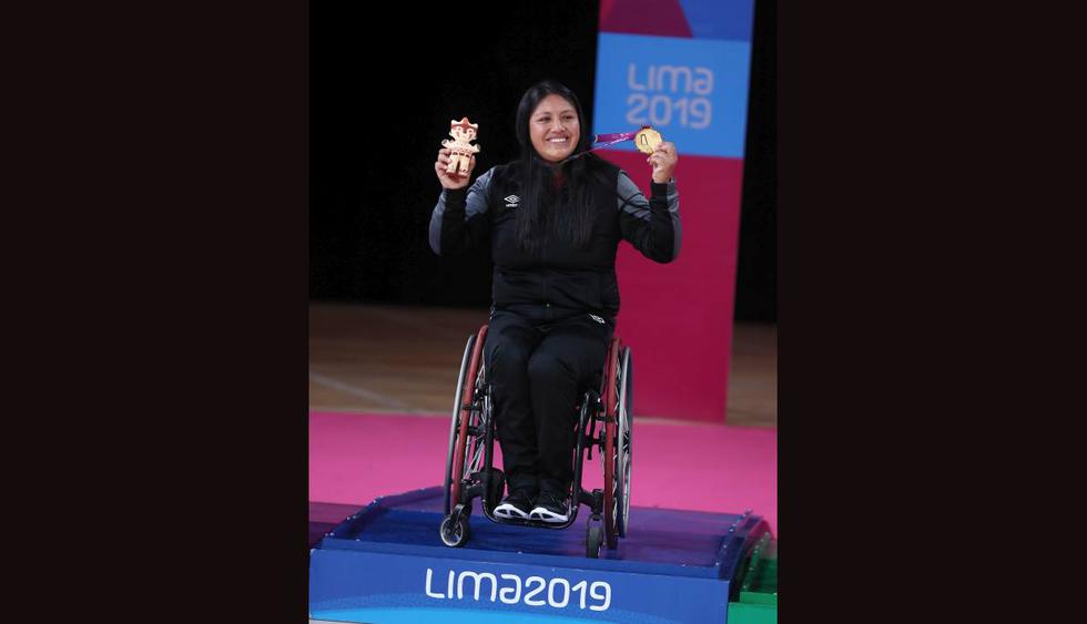 Pilar Jáuregui – Oro en para bádminton (Foto: GEC)