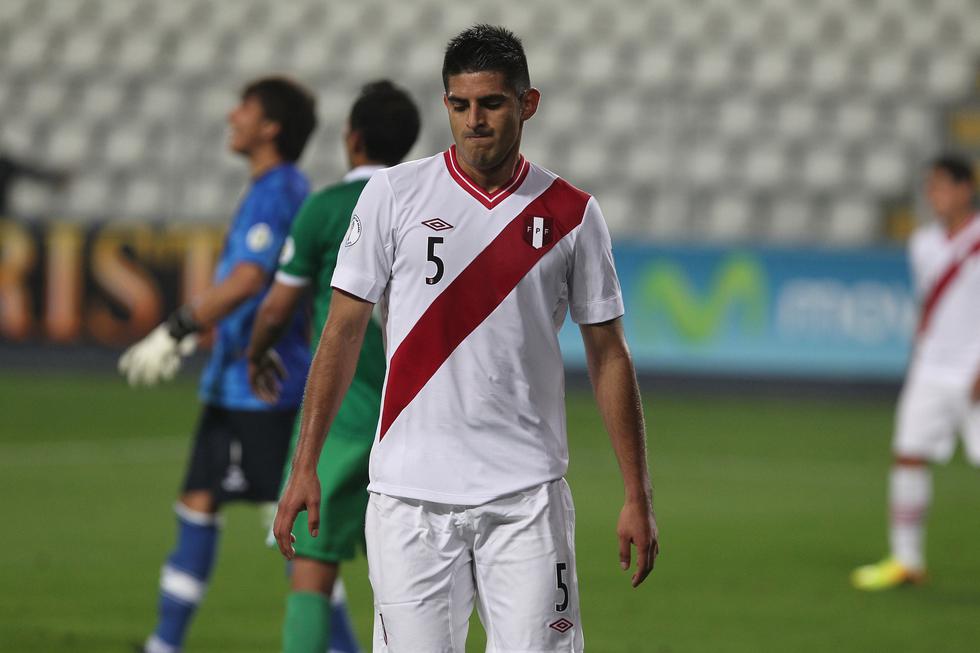 Foto 4 | La pareja de Abram en la zaga peruana es Carlos Zambrano. El defensa de Boca Juniors está cotizado en € 1 millón, bastante menos que los € 8 millones que valía hace cinco años. (Foto: GEC)