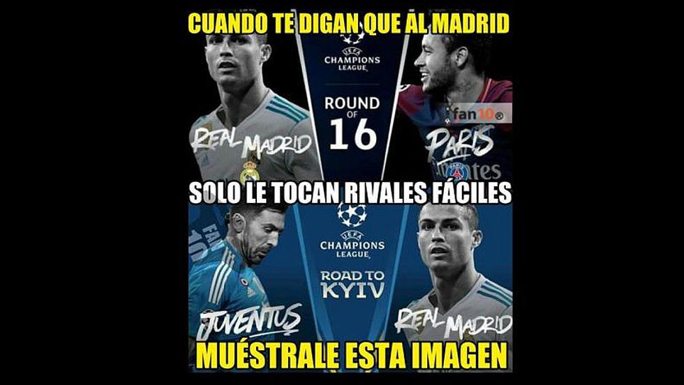 Champions League: los memes tras sorteo de los cuartos de final