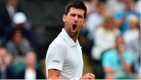 Wimbledon 2017: Novak Djokovic clasificó a cuartos de final