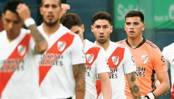 River Plate marcha segundo en el grupo D de la Copa Libertadores con seis puntos, a dos de Fluminense. Junior (3) y Santa Fe (2) le pisan los talones. (Foto: River)