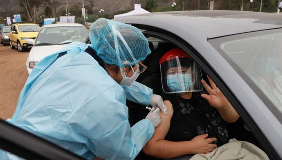 Proceso de vacunación a nivel nacional contra el COVID-19 continúa y ya se han logrado inmunizar a más de 5 millones de peruanos. (Foto: Juan Ponce Valenzuela/@gec)