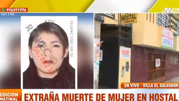 Jessica Puquio Arias tenía dos años de relación con su pareja y que, según contó un familiar, era víctima de constantes agresiones. (ATV+)