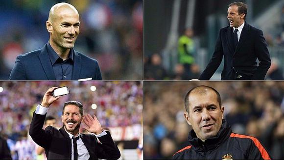 Champions League: Estos son los 4 mejores técnicos 