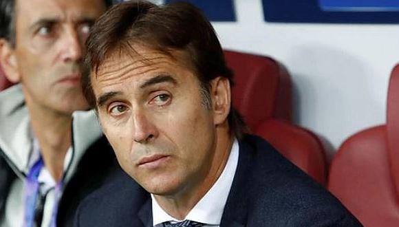 Las declaraciones de Julen Lopetegui luego de la caída del Real Madrid