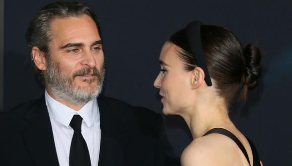 Un amigo cercano a la pareja, Joaquin Phoenix y Rooney Mara, confirmó la noticia. (Foto: Jean-Baptiste Lacroix / AFP)