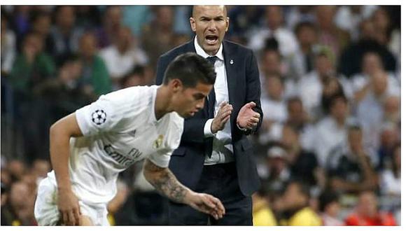 Real Madrid: Zidane perdonó a James Rodriguez tras insultar a su madre 