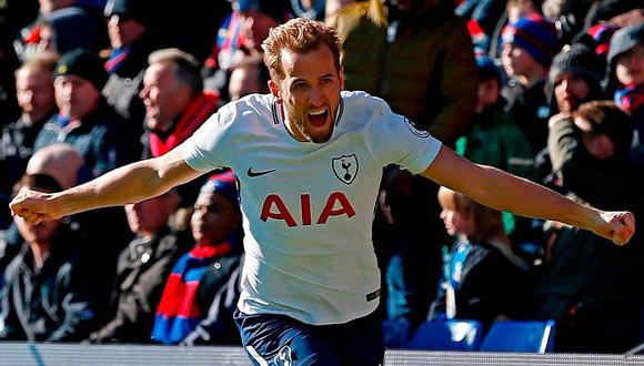 Tottenham ganó sobre la hora al Crystal Palace con gol de Harry Kane